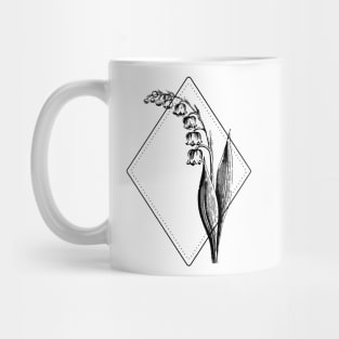 May Birth Flower Lily of the Valley Mug